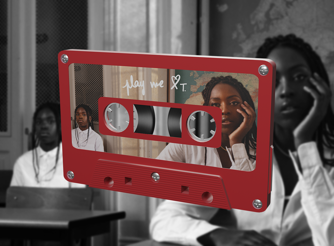 Cassette audio réalisée en 3D
