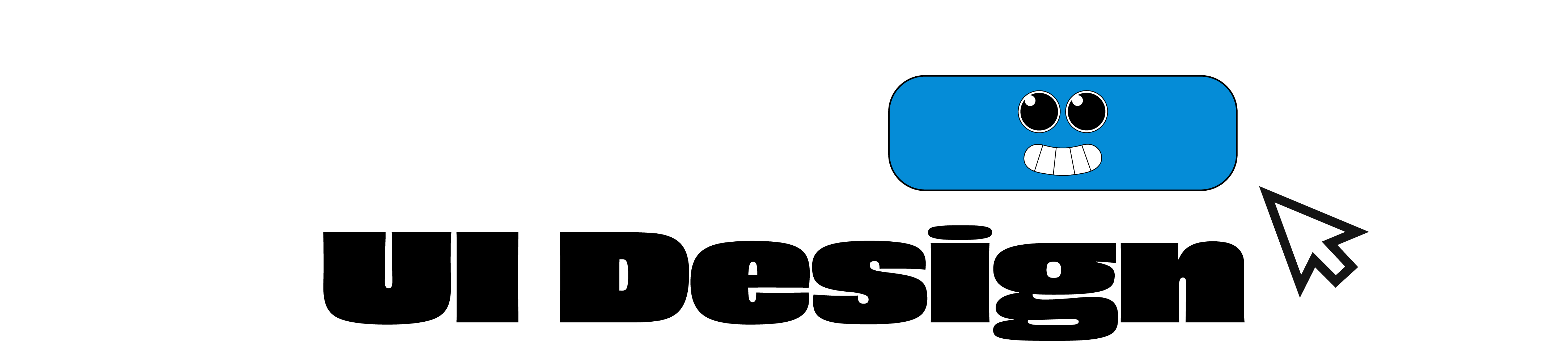 titre UX/UI design avec illustration rétro